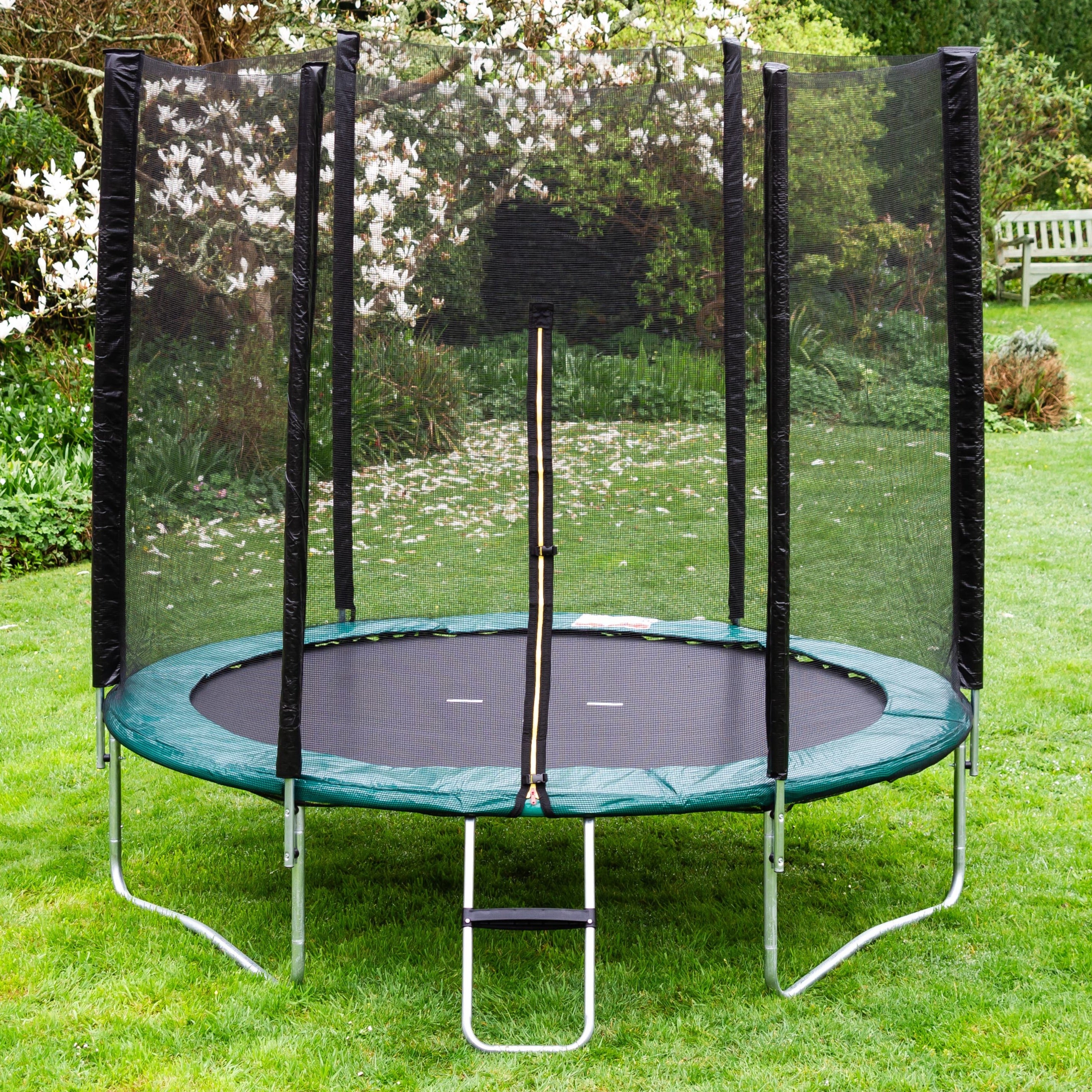 Kanga Hi Power Green 10ft trampoline package Trampoline Warehouse