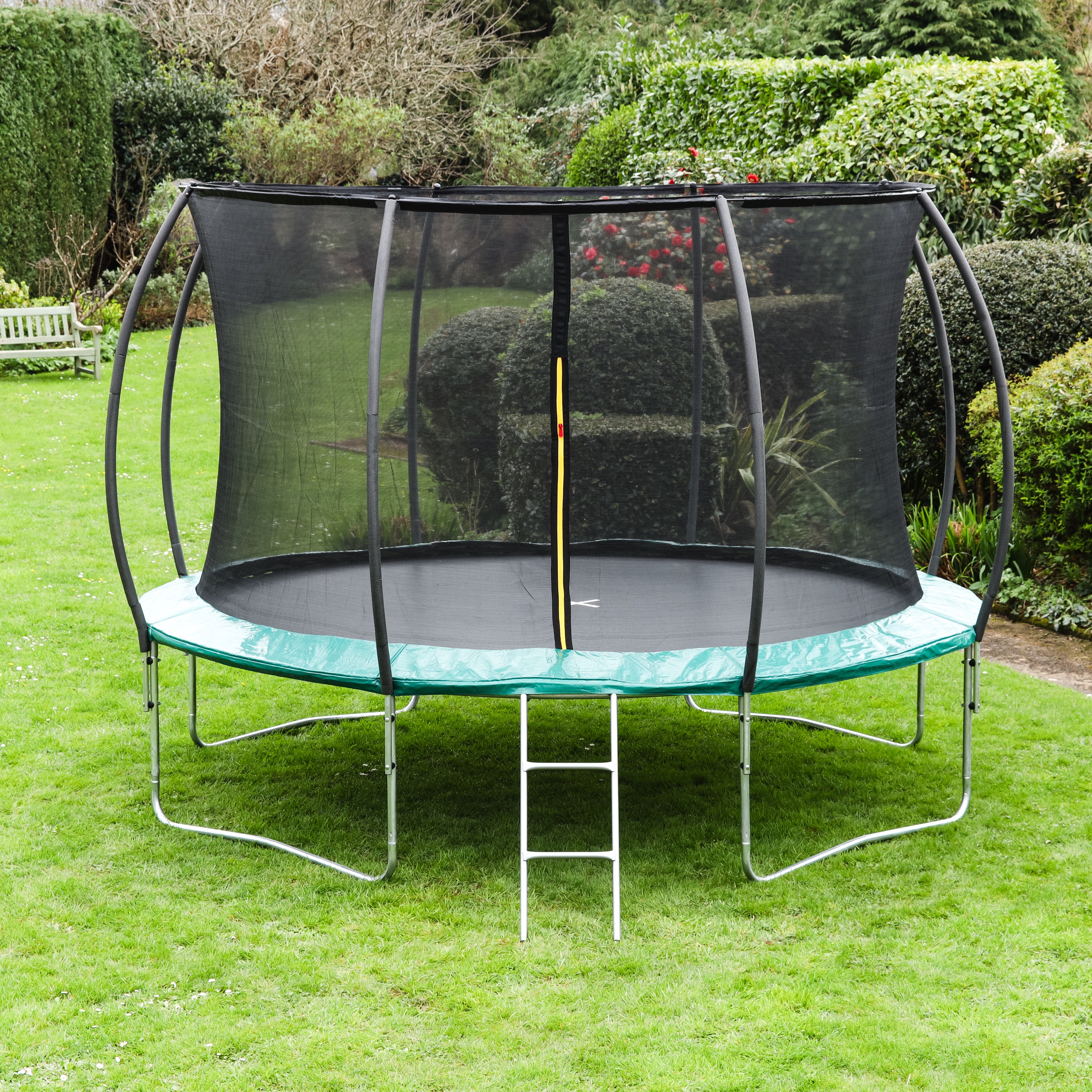 Leapfrog Green 14ft trampoline package Trampoline Warehouse